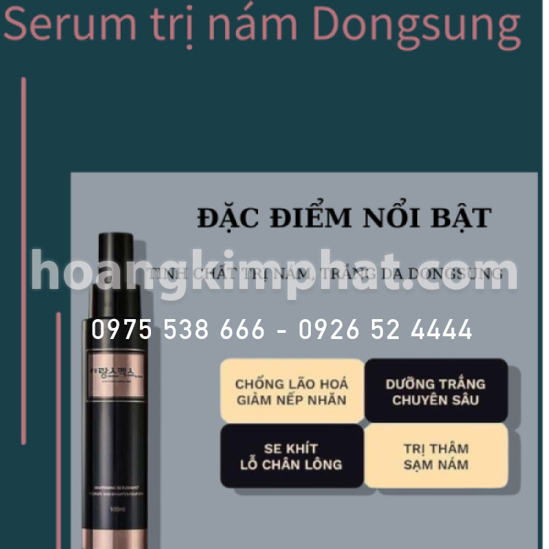 Serum Ngừa Nám Trắng Da Dongsung Whitening Serum Mist Hàn Quốc 100ml