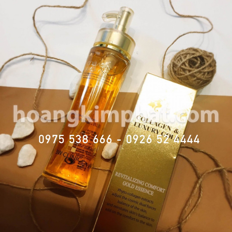Serum Vàng Dưỡng Da Collagen Luxury 3W CINIC 150ML